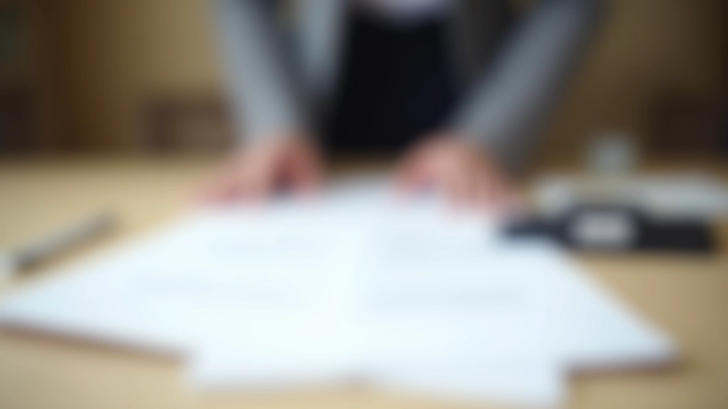 Documentos de planificación patrimonial sobre mesa